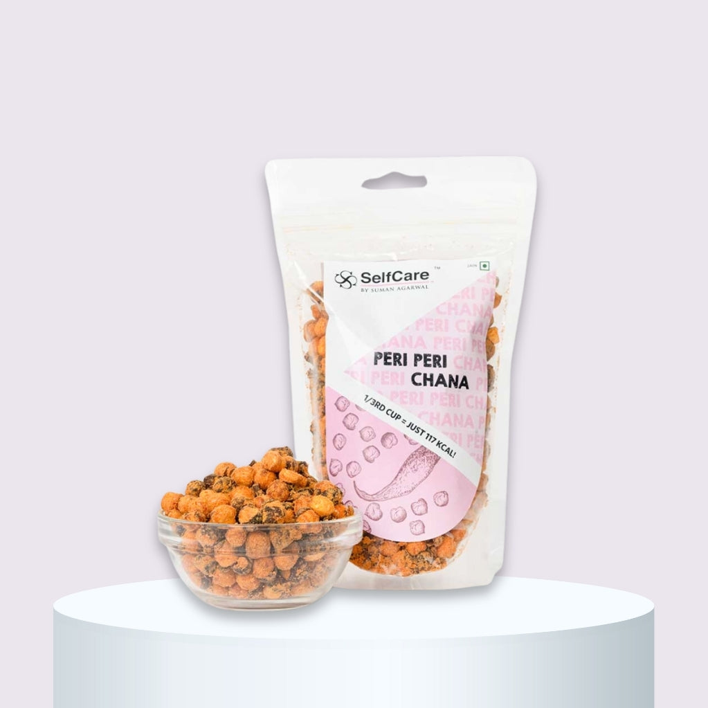 Chana masala snacks, peri peri chana, flavorful snack