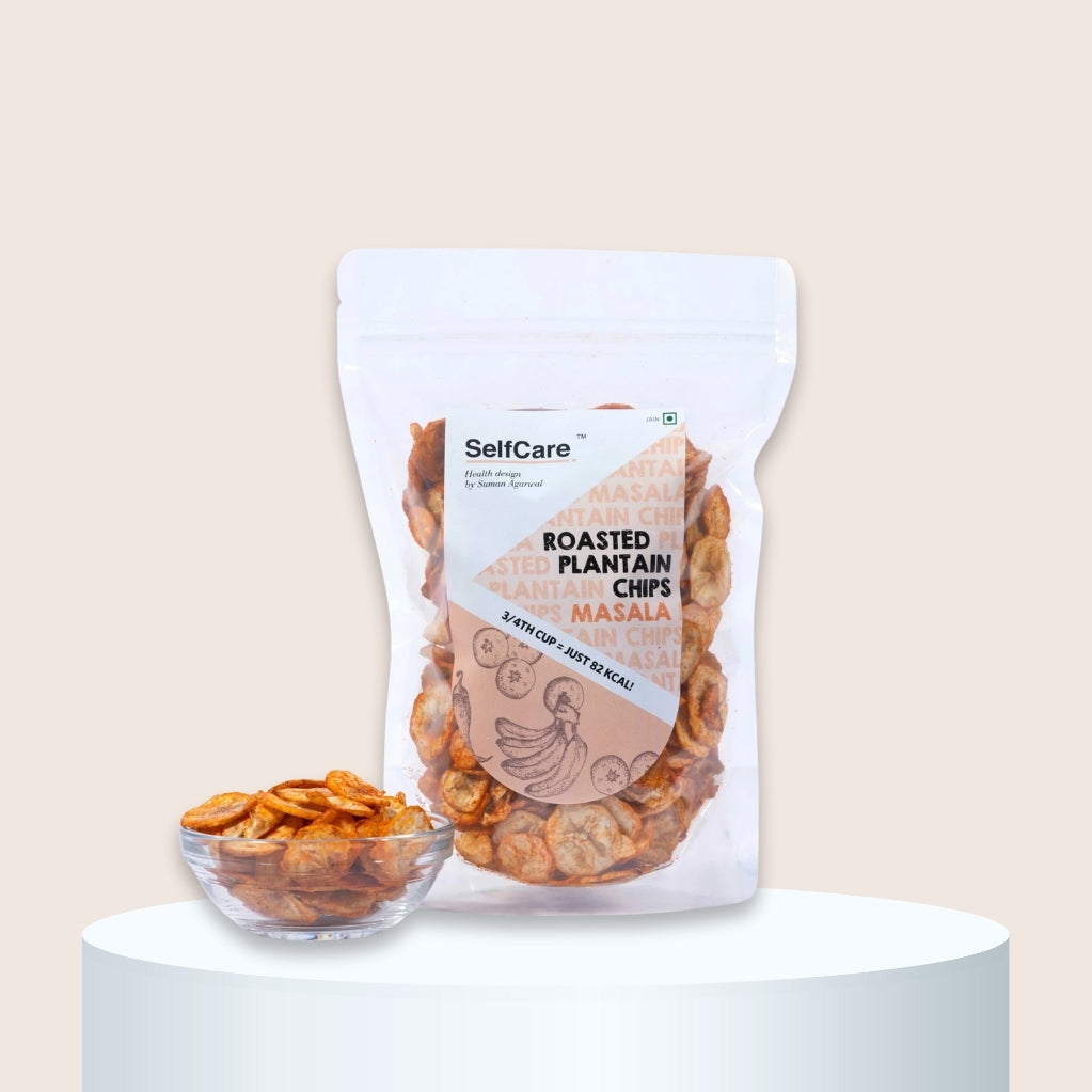 Masala banana chips, healthy chips, savory snack