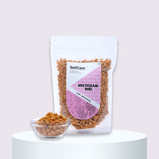 Multigrain bhel, healthy snack, nutritious bhel mix