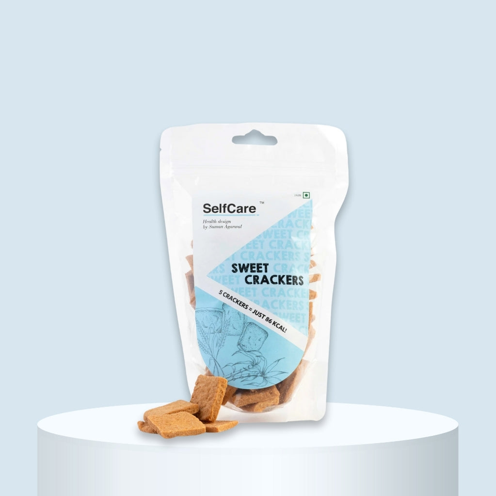Sweet crackers, healthy tea snacks, delightful treat