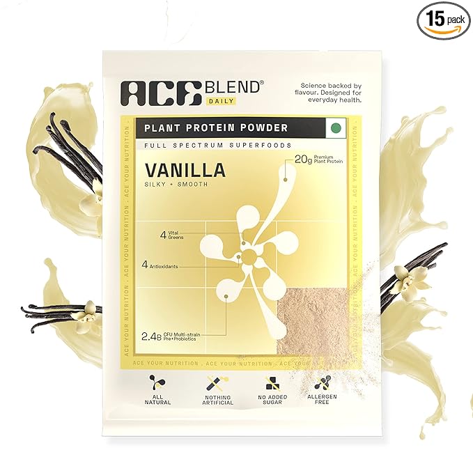 Ace Blend Premium Plant Protein Daily (Vanila)