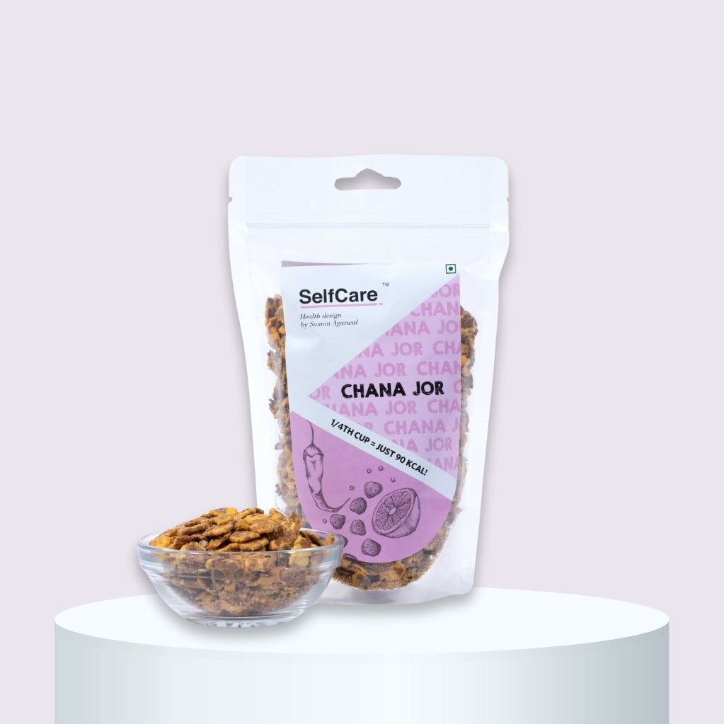 Chana jor garam, crunchy Indian snack, high-protein