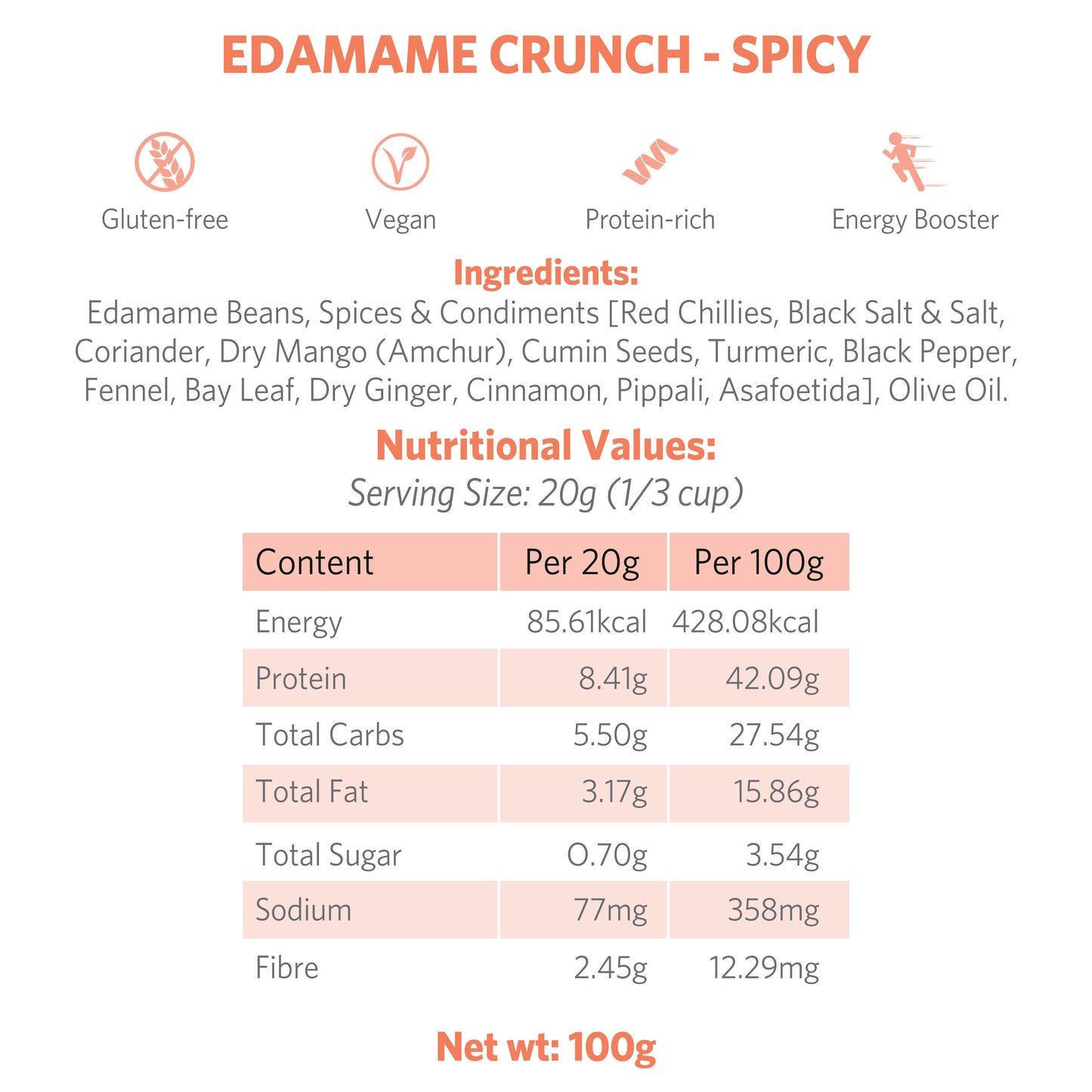 Edamame Crunch - Spicy