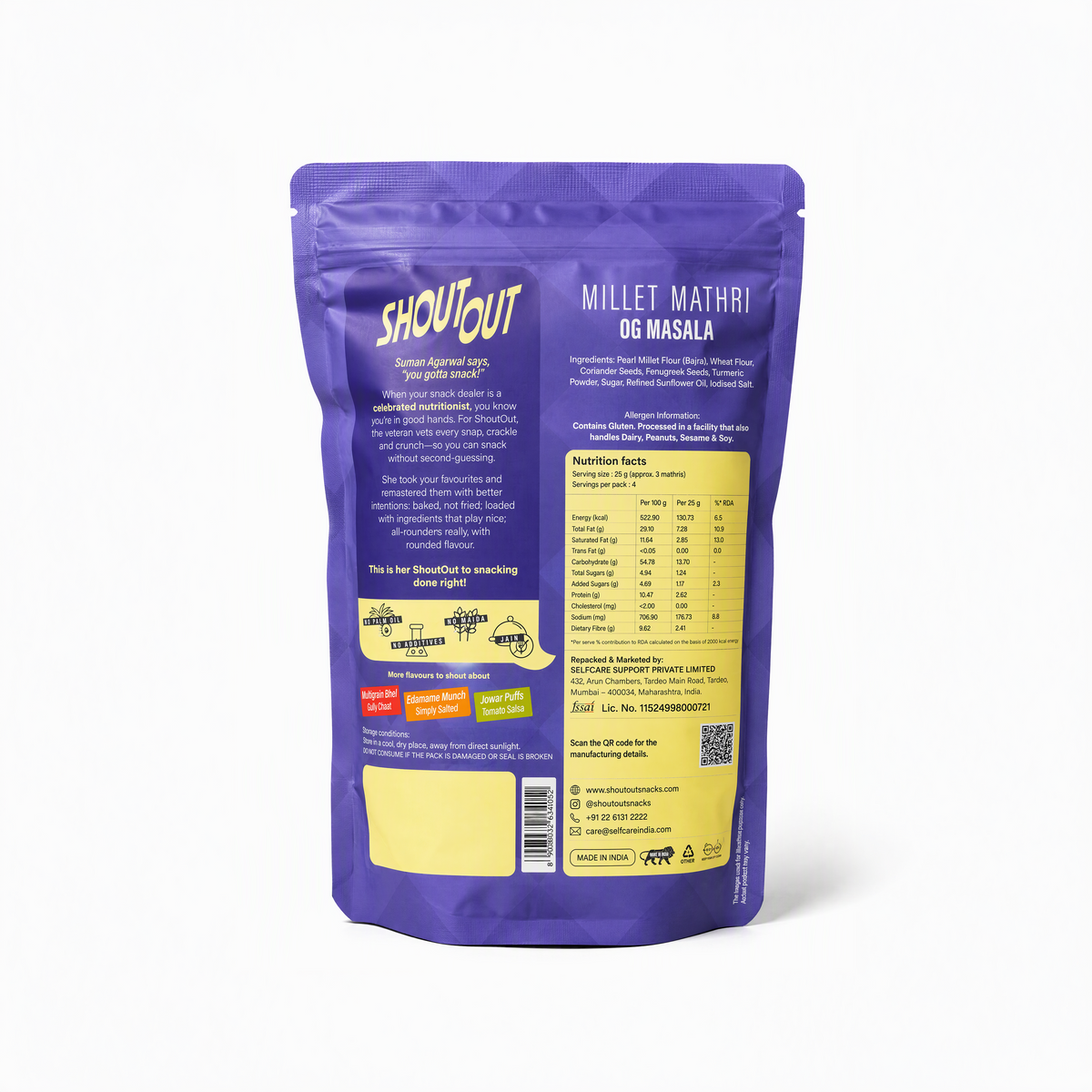 Millet Mathri - OG Masala