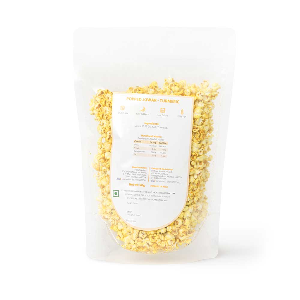 Popped Jowar Turmeric
