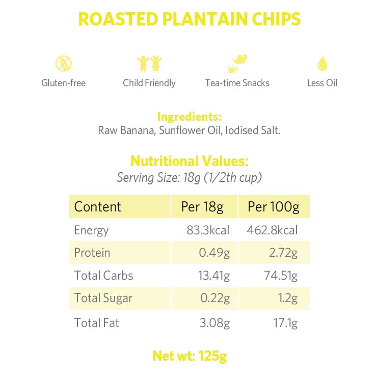 Roasted Plantain Chips