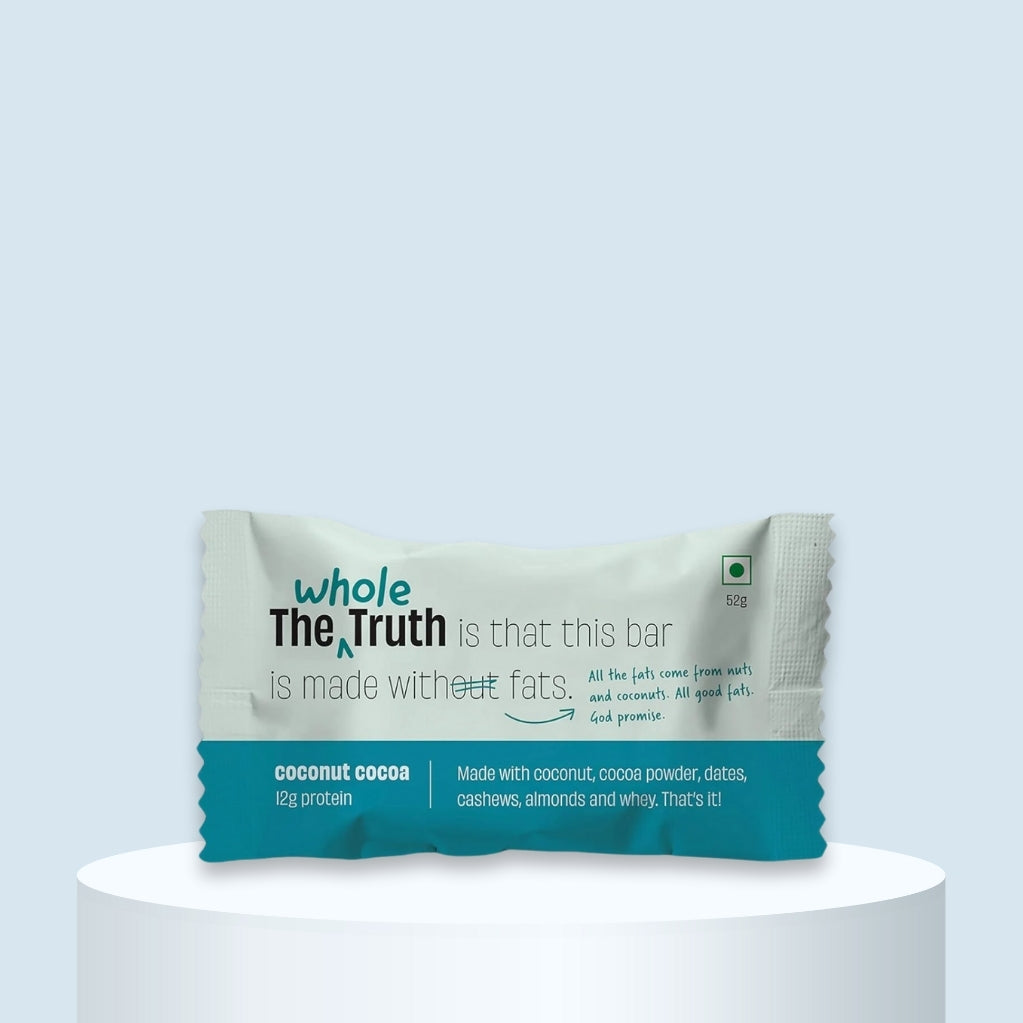 Coconut cocoa energy bar, order online, Whole Truth, healthy snack