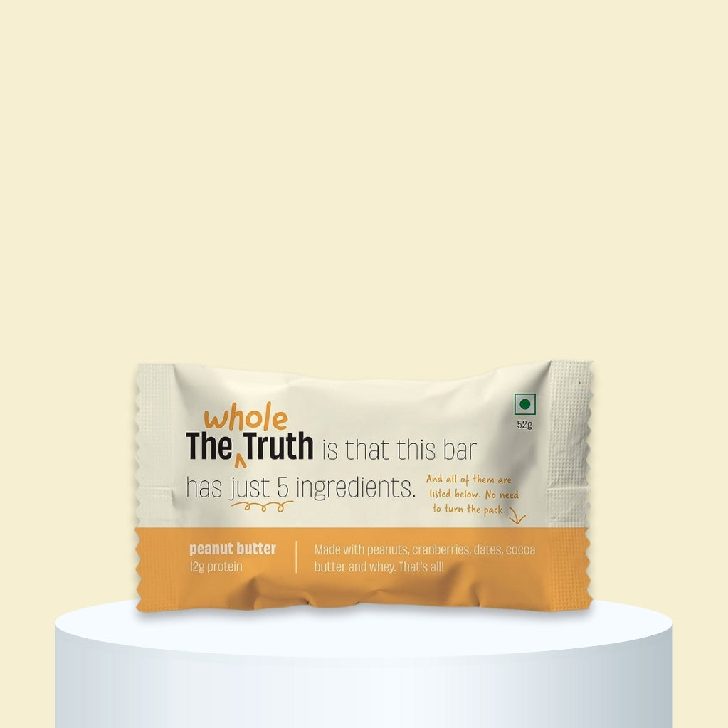 Healthy protein bar, peanut butter protein bar, nutritious snack