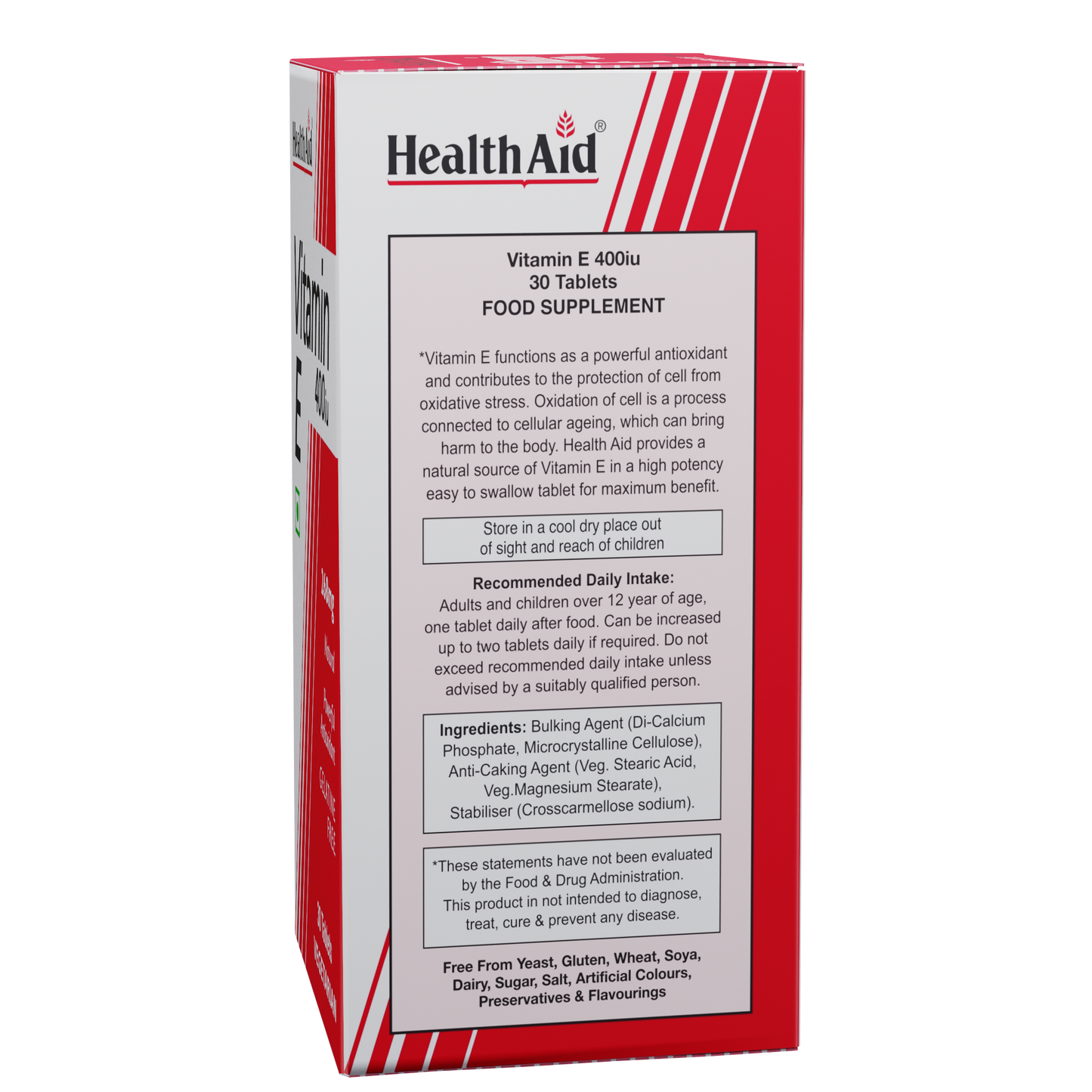 Health Aid: Vitamin E 400iu