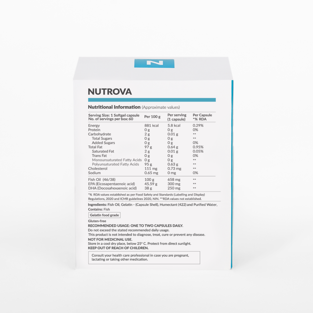 Nutrova: Fish Oil 84