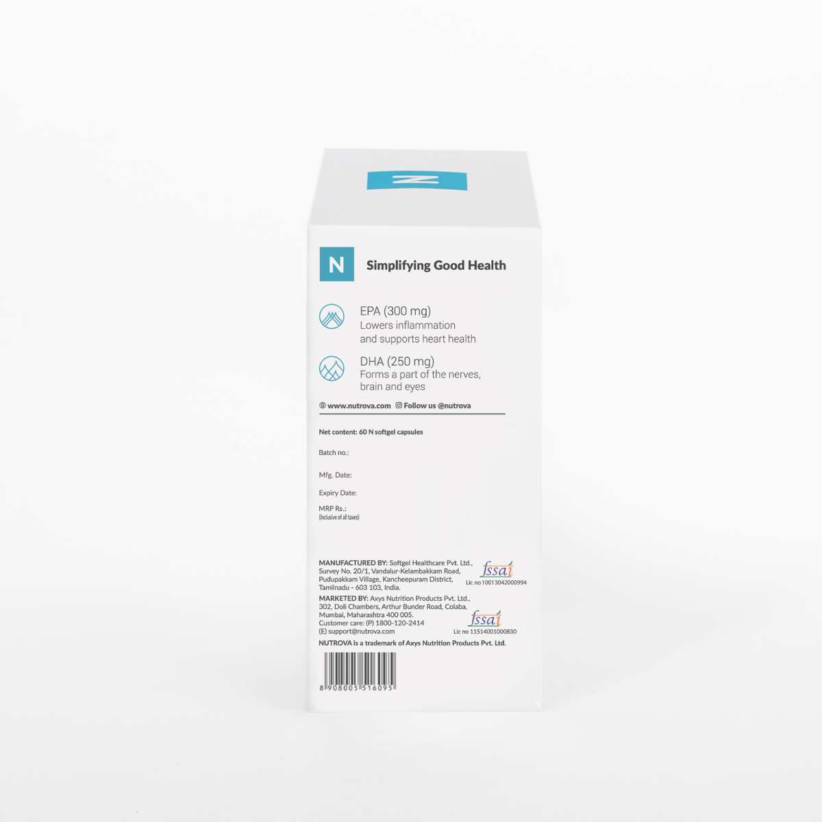 Nutrova: Fish Oil 84