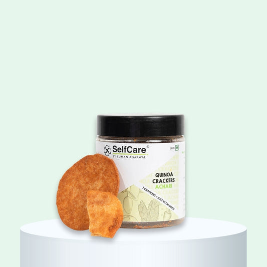 Quinoa crackers achari, buy healthy crackers online, spicy snack