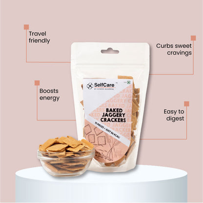 Baked Jaggery Crackers