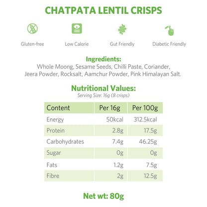 Chatpata Lentil Crisps