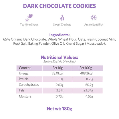 Dark Chocolate Cookies