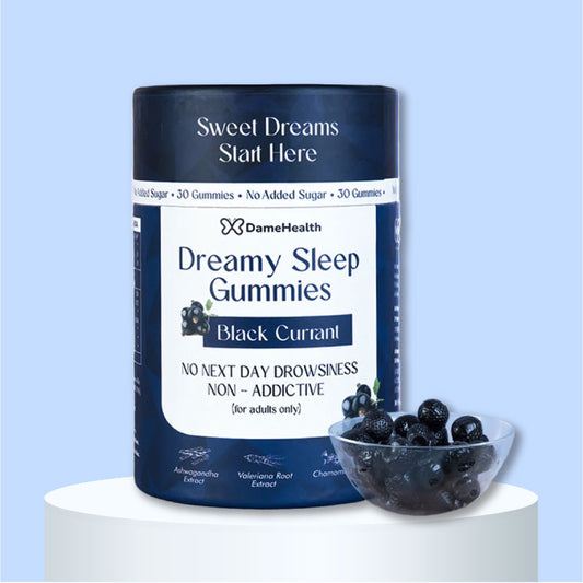 Dame Health: Dreamy Sleep Gummies - Black Currant