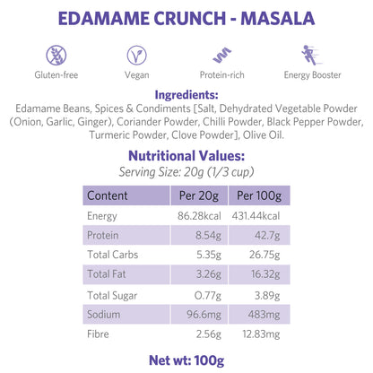 Edamame Crunch - Masala