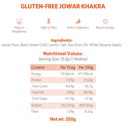 Gluten-Free Jowar Khakra