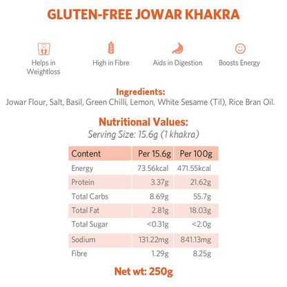 Gluten-Free Jowar Khakra