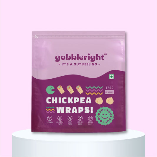 Gobbleright: Chickpea Wraps