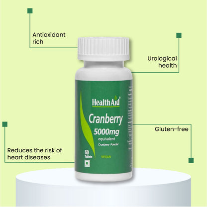 Health Aid: Cranberry 5000mg