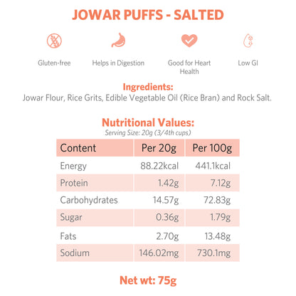 Jowar Puffs - Salted