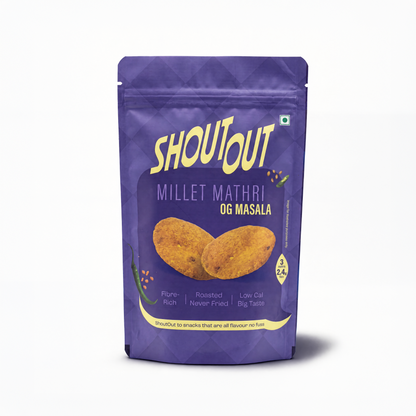 Millet Mathri - OG Masala