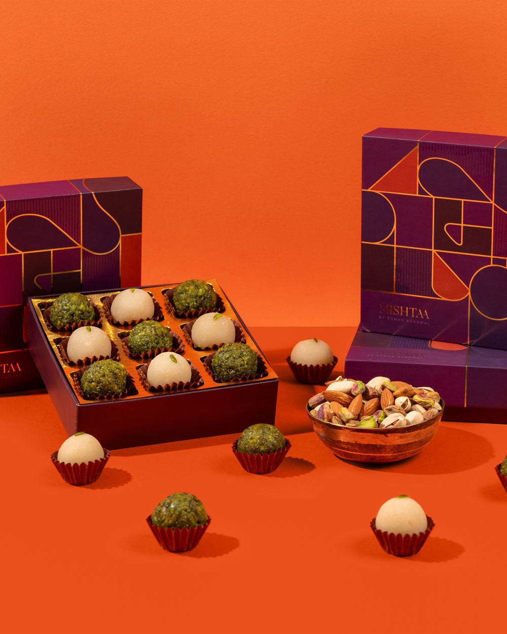 Mishtaa - Nut Luxe (Assorted Nut Laddoos)