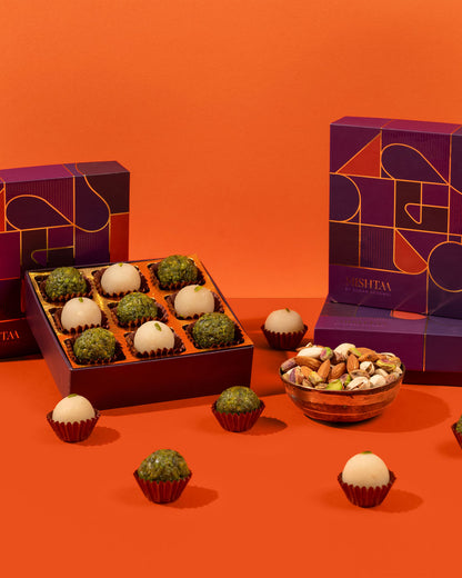 Mishtaa - Nut Luxe (Assorted Nut Laddoos)