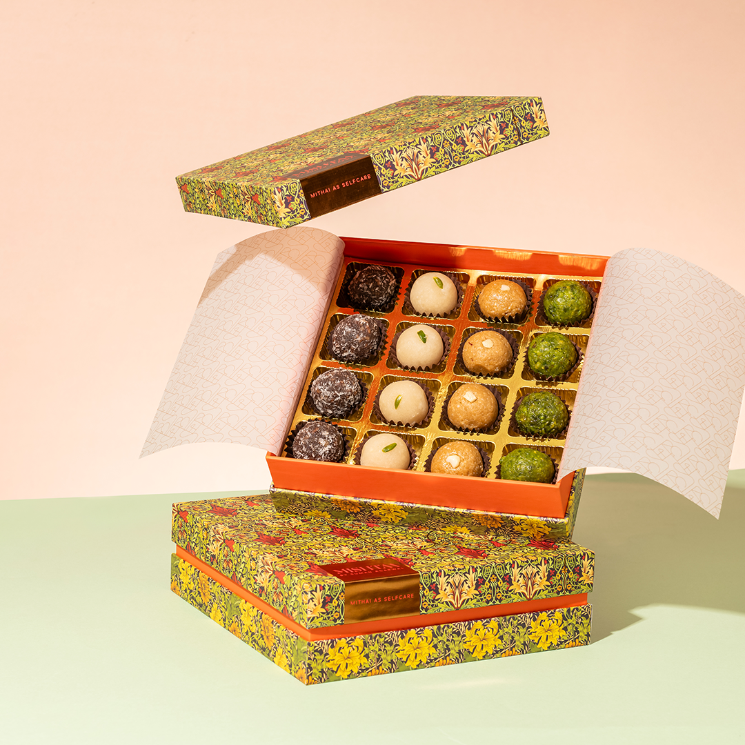 Mishtaa - Nutty Bliss Box (Assorted Nut Laddoos)