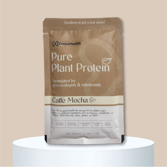 Dame Health: Pure Plant Protein - Caffe Mocha