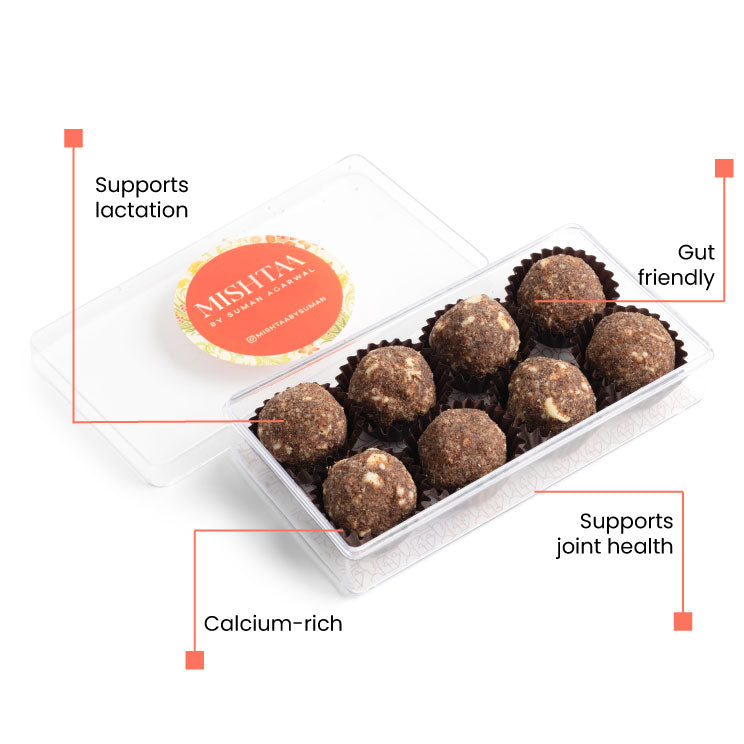 Mishtaa Minis - Ragi Laddoos (Organic Jaggery)