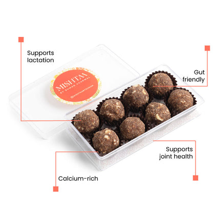 Mishtaa Minis - Ragi Laddoos (Organic Jaggery)