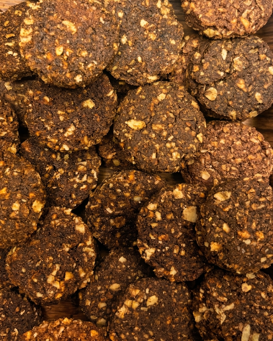 Ragi Cocoa Cookies