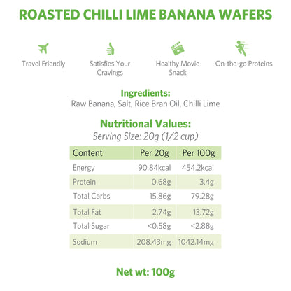 Chilli Lime Banana Wafers