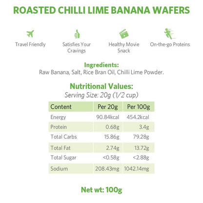 Chilli Lime Banana Wafers