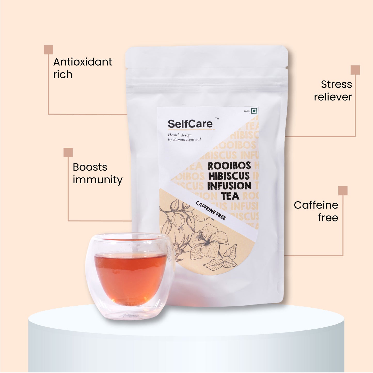 Rooibos Hibiscus Infusion Tea