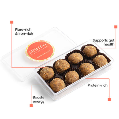 Mishtaa Minis - Sattu Laddoos (Organic Jaggery)