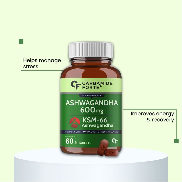 Carbamide Forte: Ashwagandha 600 mg (KSM-66)