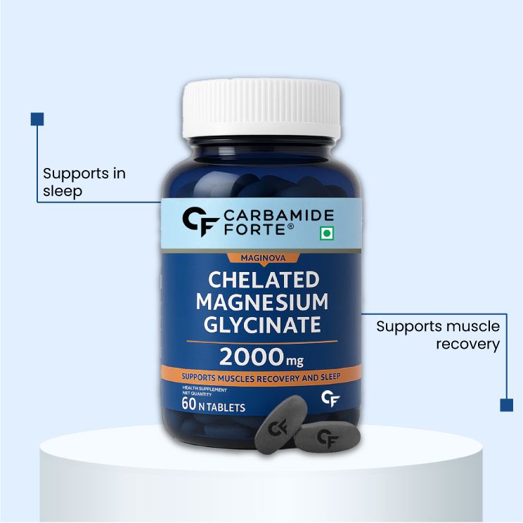 Carbamide Forte: Maginova Chelated Magnesium Glycinate 2000mg