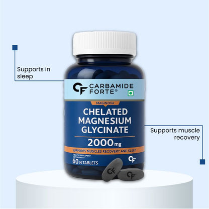 Carbamide Forte: Maginova Chelated Magnesium Glycinate 2000mg