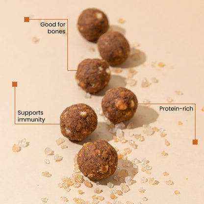 Mishtaa - Gluten-free Gond Laddoos (Organic Jaggery)