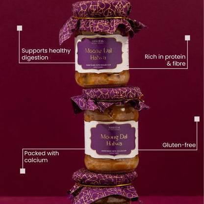 Moong Dal Halwa (Nolen Gur)