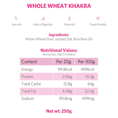 Whole Wheat Khakra